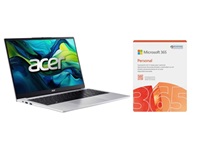 Acer A3 15.6in R7 5700U 16GB 512GB  + M365 P kit